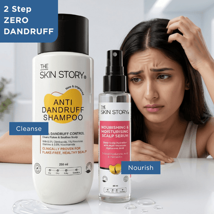 Dandruff Control Regime – Scalp Clarifying Care - The Skin Story - 