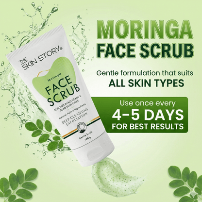 De - Tan &amp; Blackhead Face Scrub - The Skin Story - Scrub