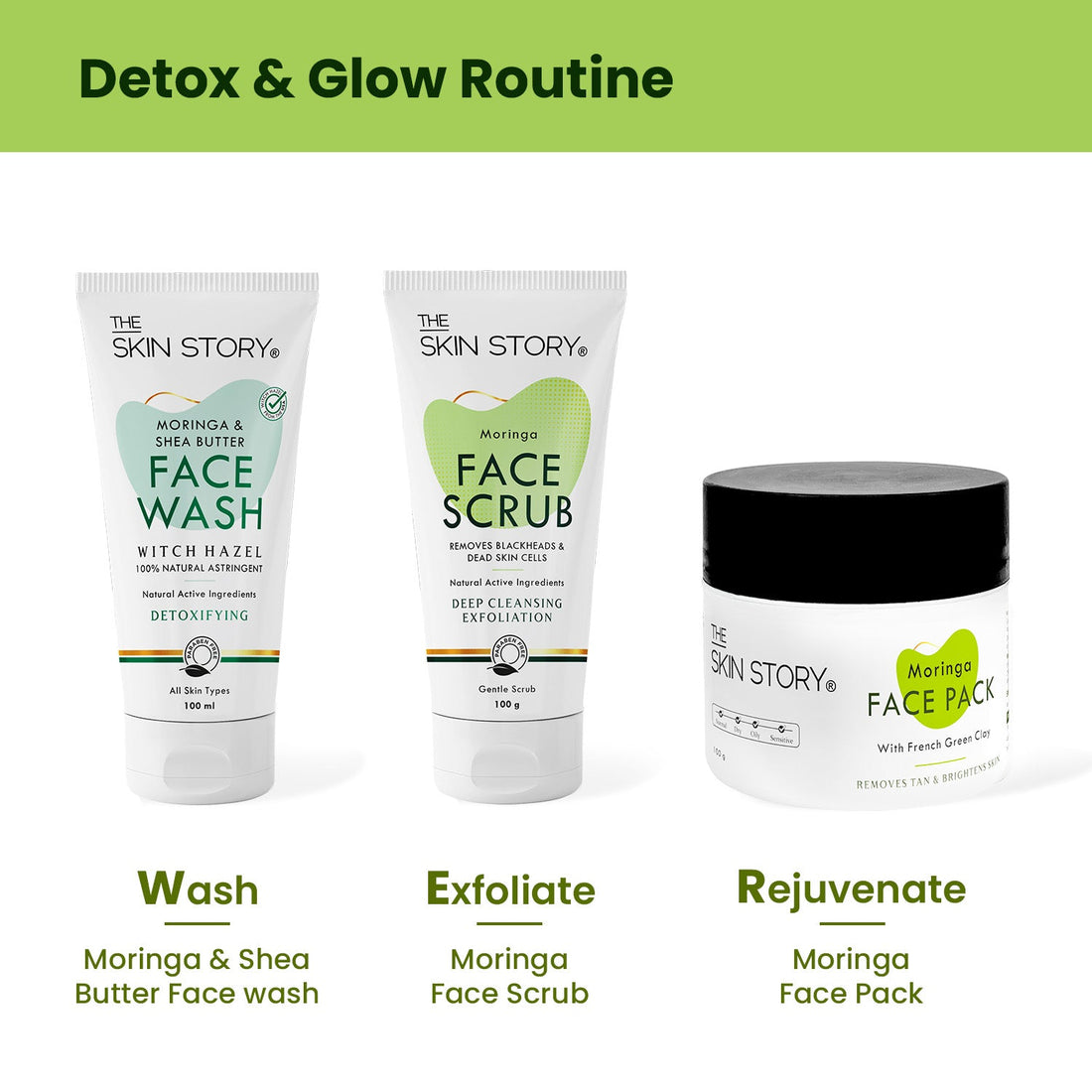 De - Tan Face Pack - The Skin Story - Face Pack