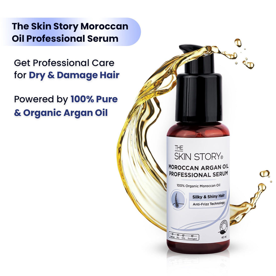 Deep Repair Hair Range for Dry Damaged Rough Hair - The Skin Story - Hair Care Combo