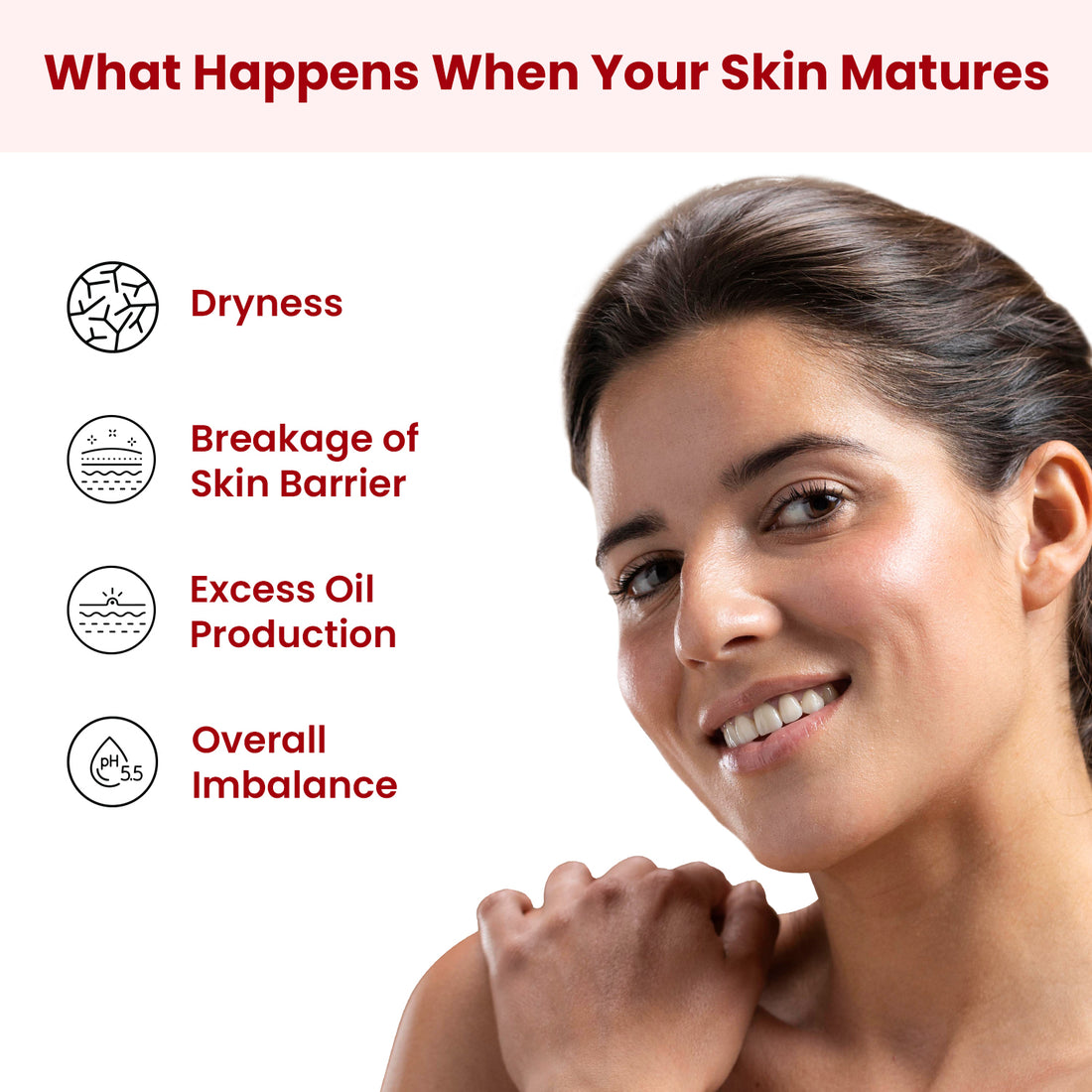 Pore Cleansing Foaming Face Wash Deep Cleanses & Minimises Pores Beetroot & Pomegranate 100 ml