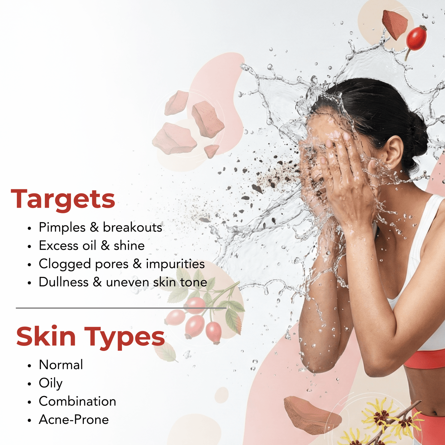 French Multani Mitti Oil Control Face Wash - The Skin Story - 