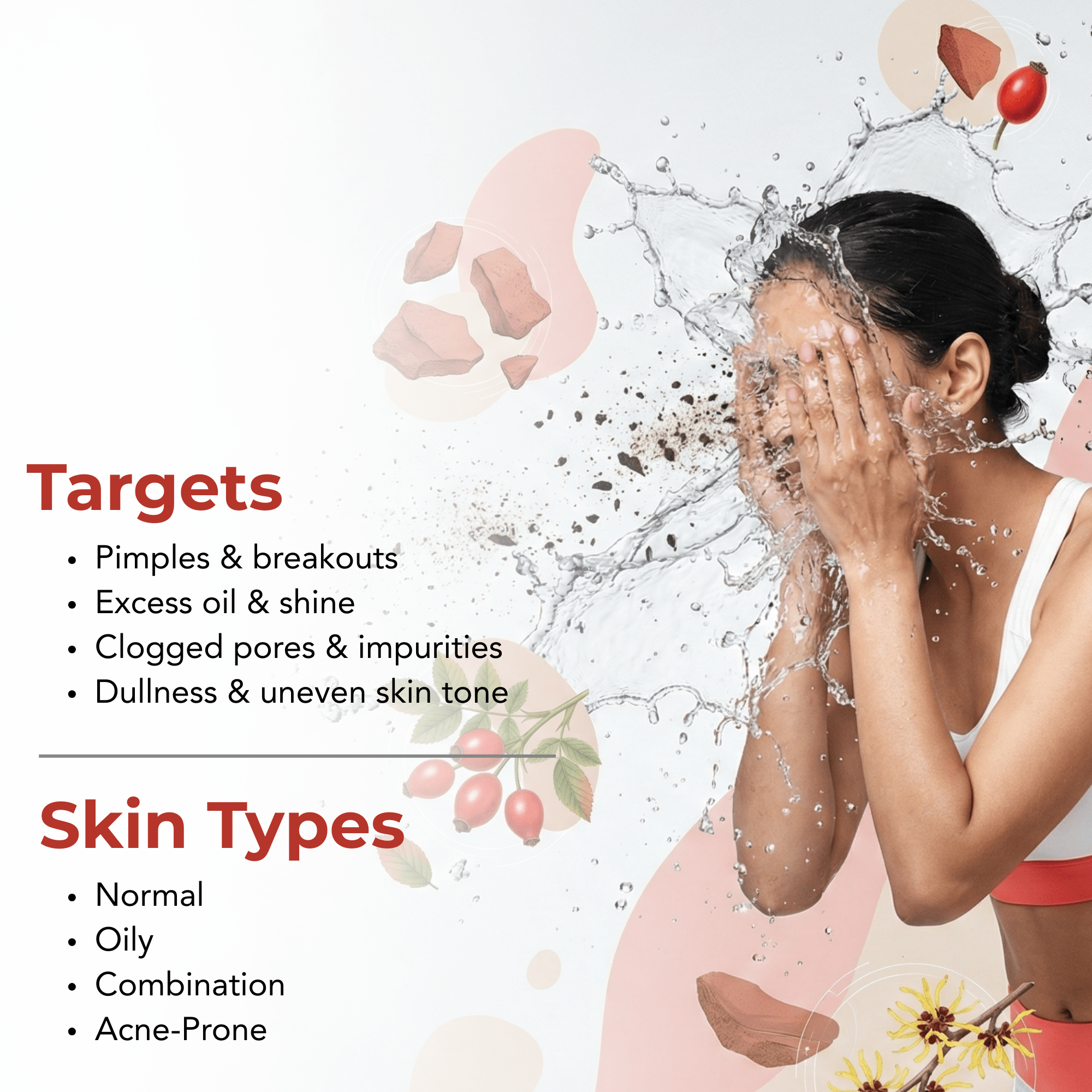 French Multani Mitti Oil Control Face Wash - The Skin Story - 