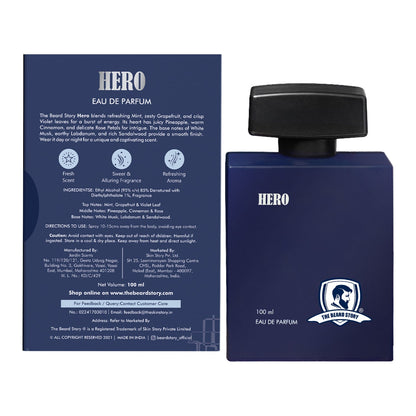 Fresh and Alluring Hero Perfume Eau De Perfume 100 ml - The Skin Story - 