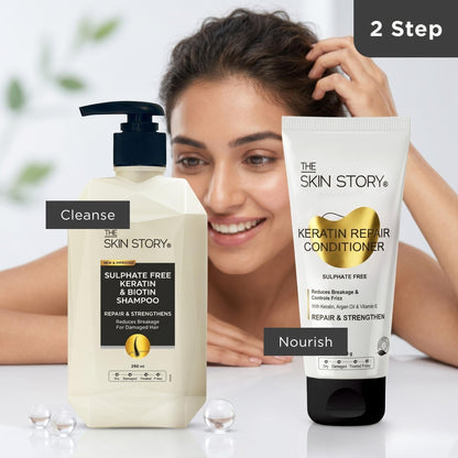 Frizz Control Smooth Regime – Daily Frizz Management - The Skin Story - 