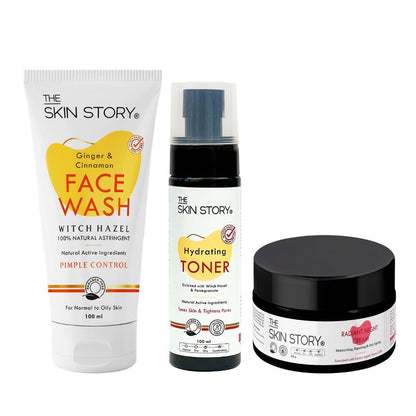 Glow Range for Acne Sentive Skin - The Skin Story - Face Care