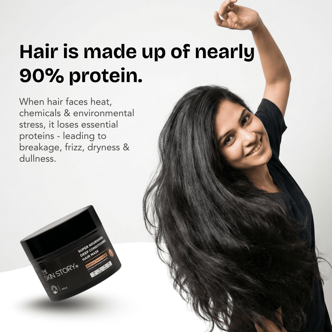 Hair Repair &amp; Keratin &amp; Argan Nourishing Mask - The Skin Story - 