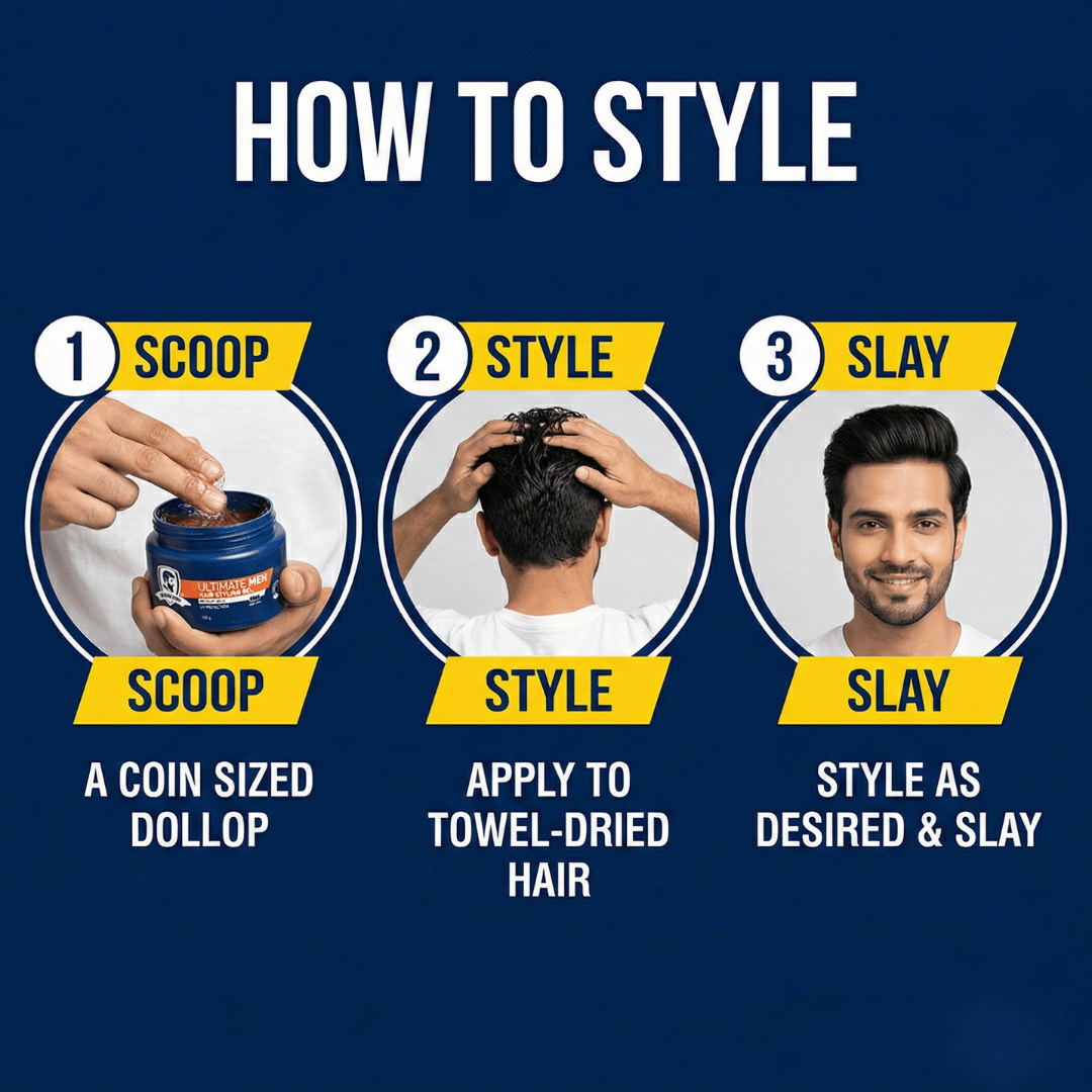 Hair Styling Gel - Medium Hold 100g - The Skin Story - 