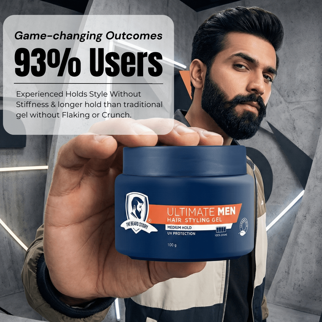 Hair Styling Gel - Medium Hold 100g - The Skin Story - 