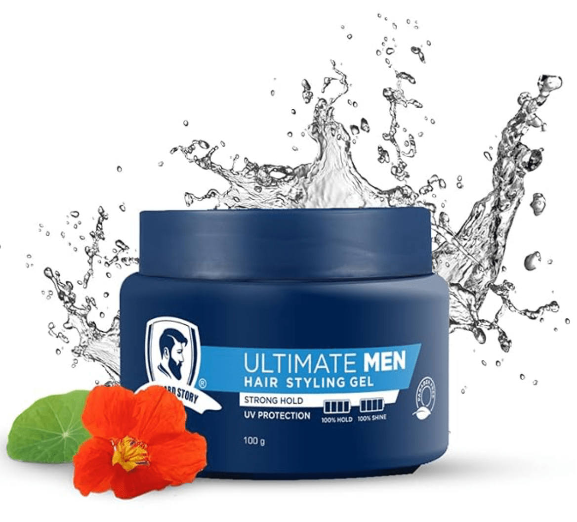 Hair Styling Gel - Strong Hold 100g - The Skin Story - 