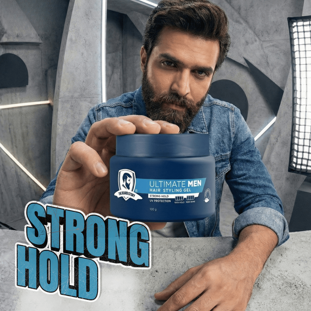 Hair Styling Gel - Strong Hold 100g - The Skin Story - 