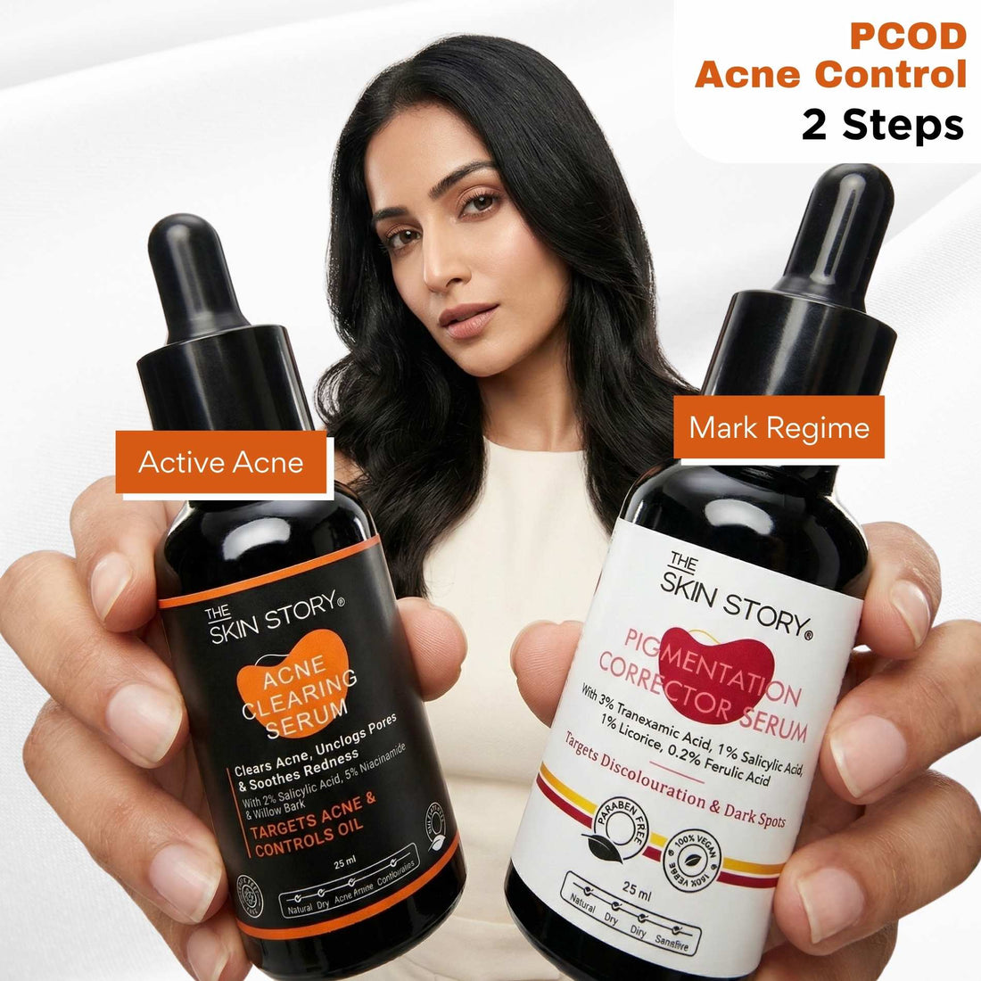 Hormonal Acne Care Regime – PCOD Breakout Management Routine - The Skin Story - 