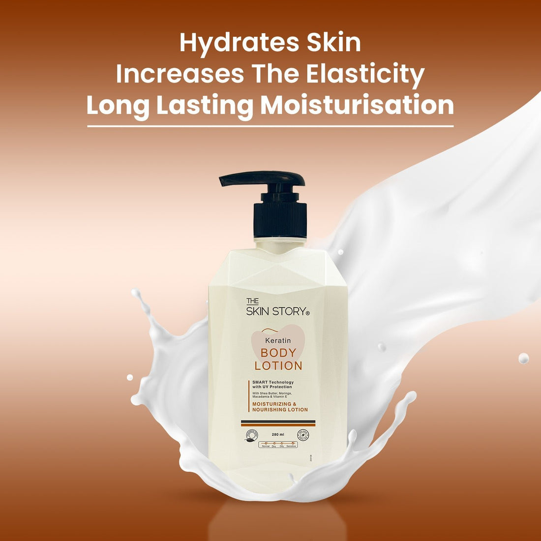 Keratin Body Lotion - The Skin Story - 