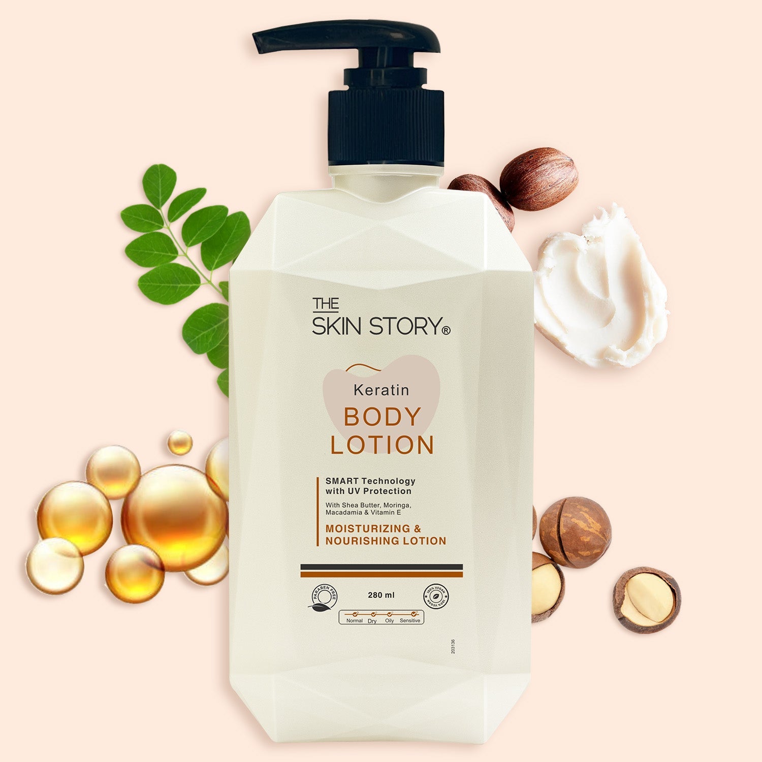 Keratin Body Lotion - The Skin Story - 