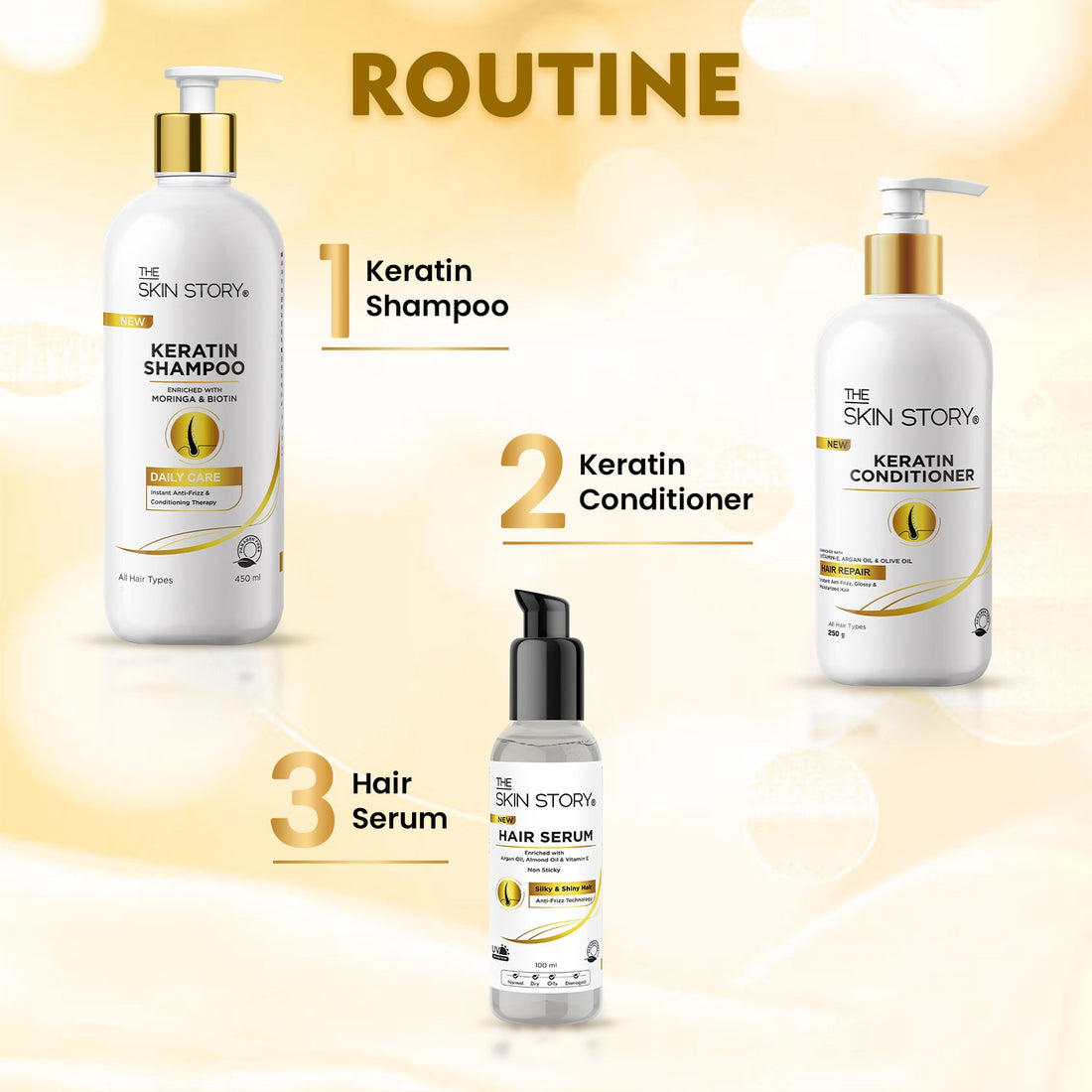 Keratin Repair Conditioner - The Skin Story - 