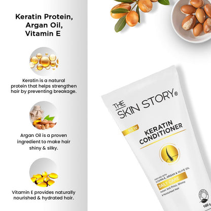 Keratin Repair Conditioner - The Skin Story - 