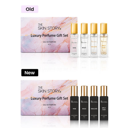 Luxury Perfume Gift for Women Set of 4 Fragrances Eau de Parfum - The Skin Story - Perfume