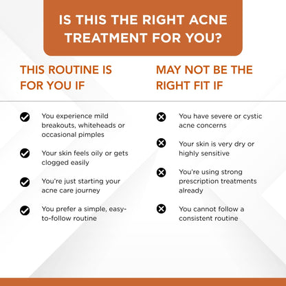 Mild Acne Start Regime – Beginner Pimple Care Routine - The Skin Story - Facewash