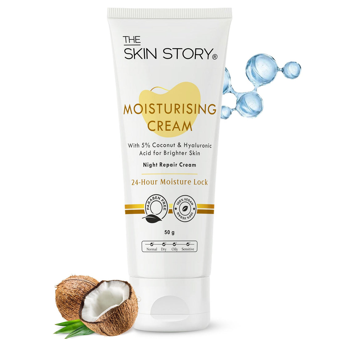Moisturising Night Cream - The Skin Story - Face Care