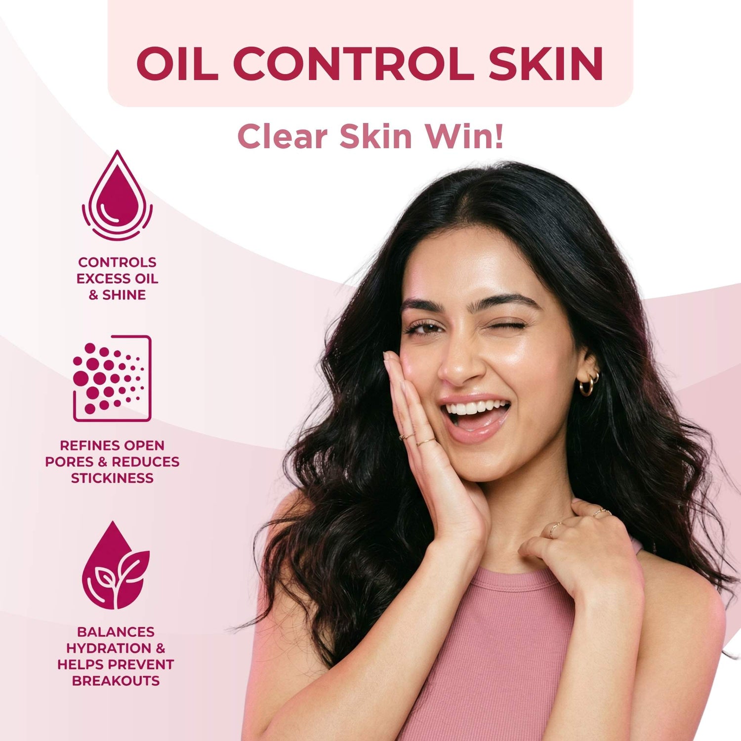 Oil Control 2 Steps - Facewash+Oil Free Moisturiser - The Skin Story - 
