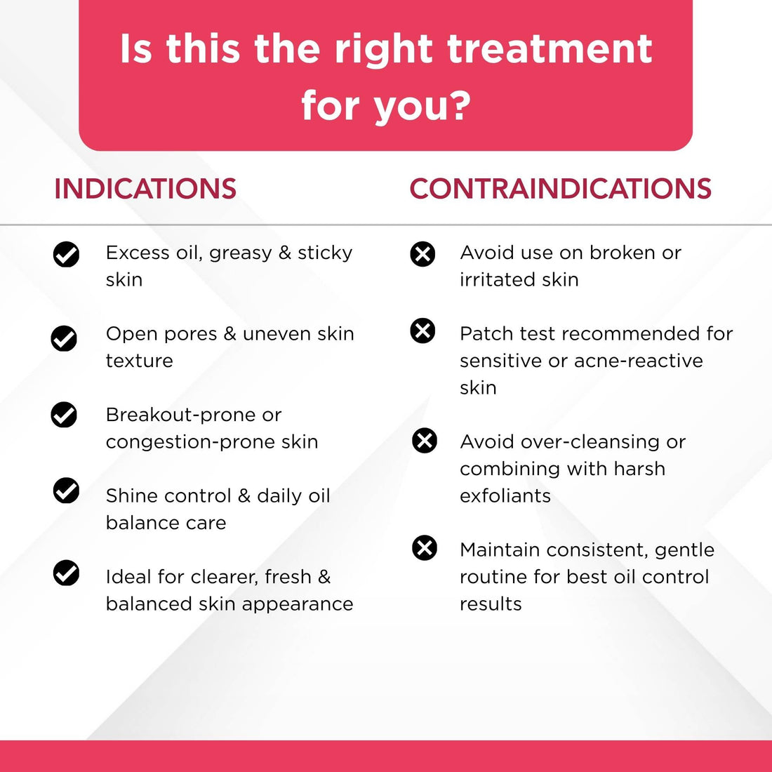 Oil Control 2 Steps - Facewash+Oil Free Moisturiser - The Skin Story - 