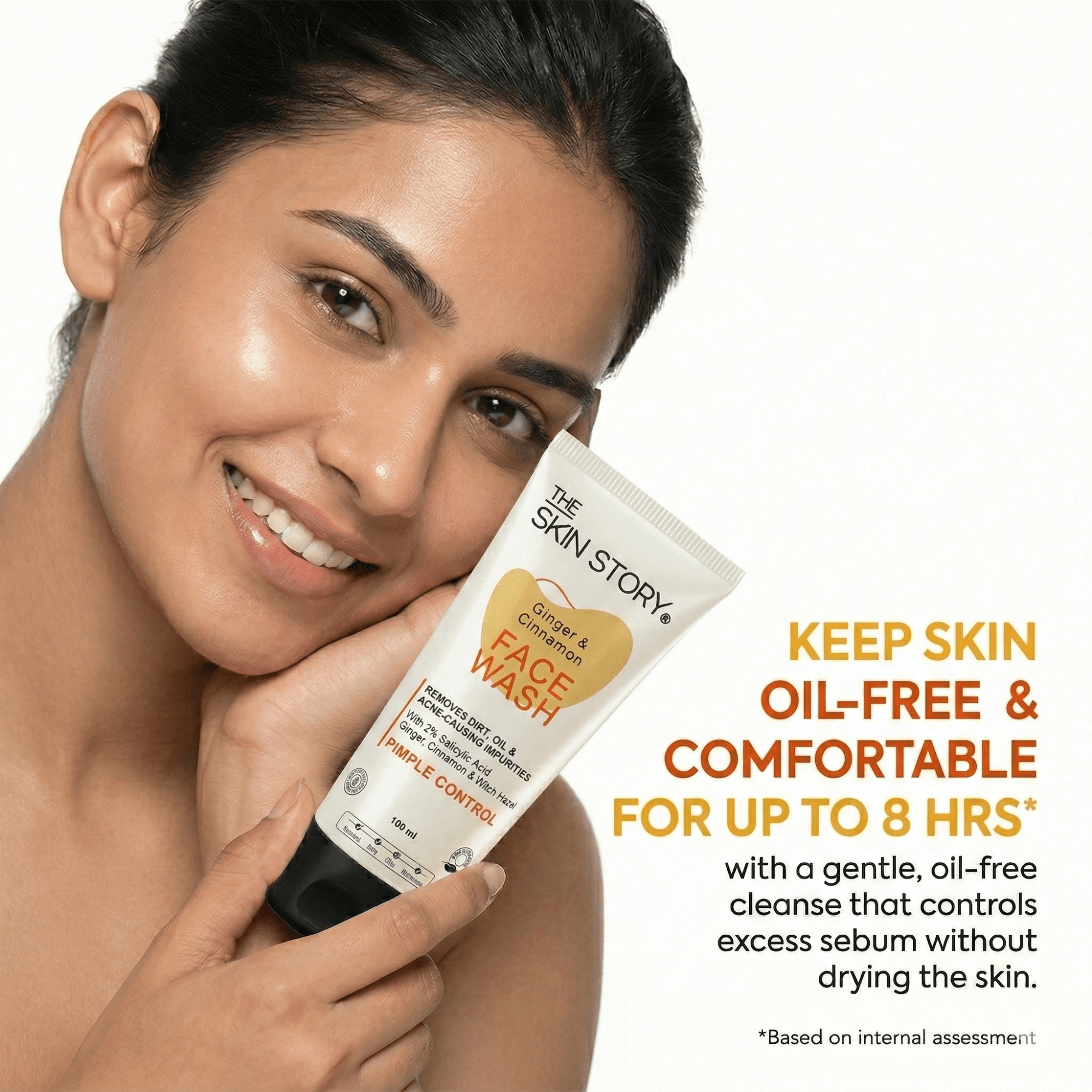 Pimple &amp; Acne Control Face Wash - The Skin Story - Facewash
