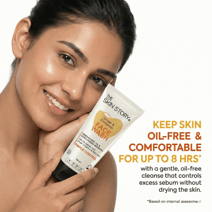 Pimple &amp; Acne Control Face Wash - The Skin Story - Facewash