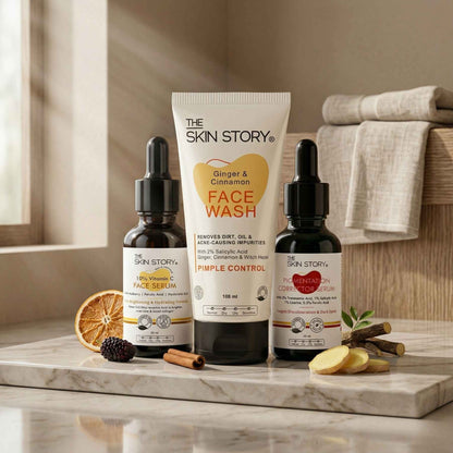 Pimple Spot Repair Regime – Acne Marks Treatment Routine - The Skin Story - 