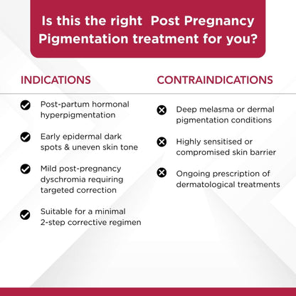 Post Pregnancy 2 Step - Facewash+10% Vitamin C Face Serum - The Skin Story - 