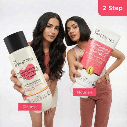 Postpartum Hair Fall Recovery Regime – Gentle Strength Care - The Skin Story - 