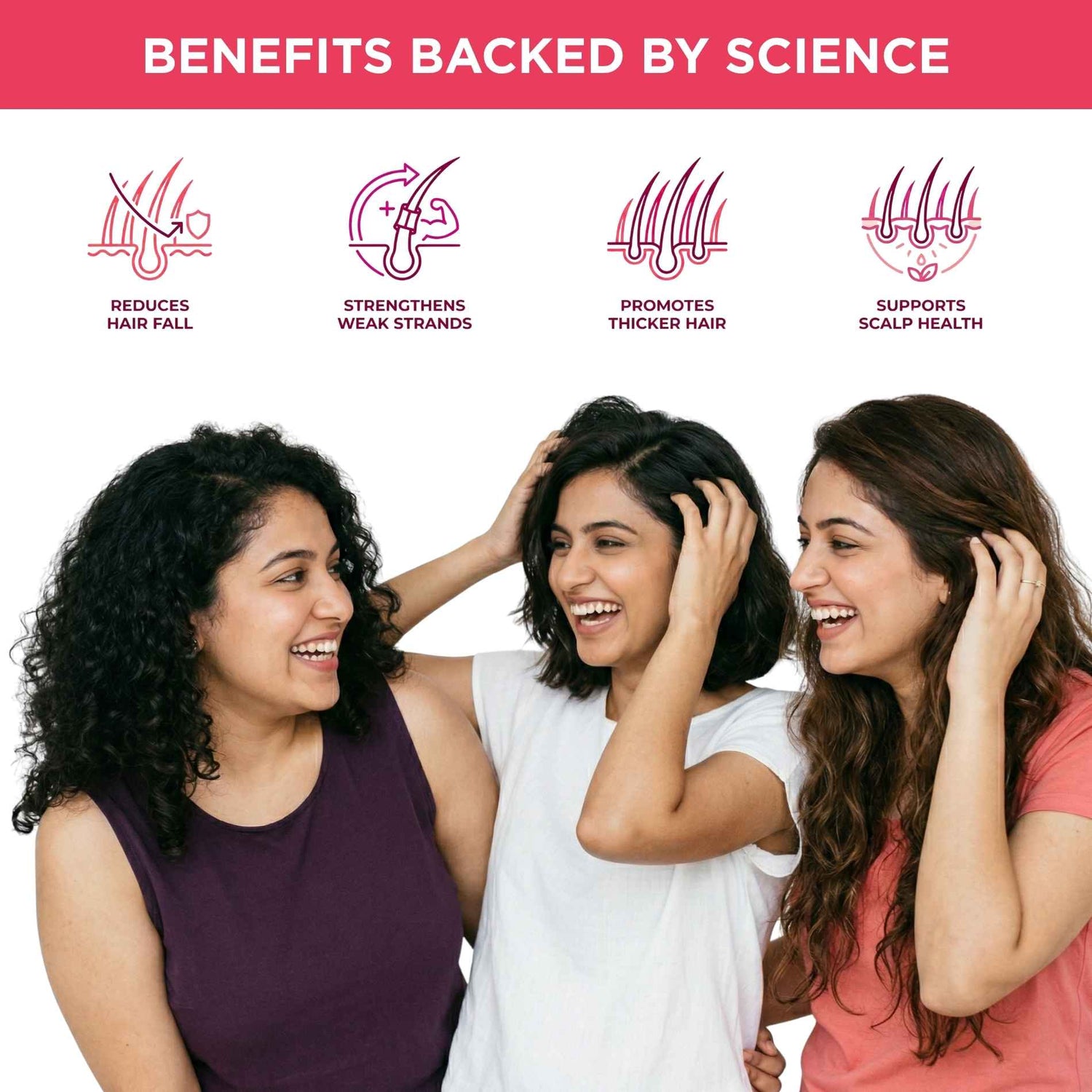 Postpartum Hairfall 4 steps - Nourishing &amp; Moisturising Shampoo+Mask+Hair Growth Serum+Hair Mask - The Skin Story - 