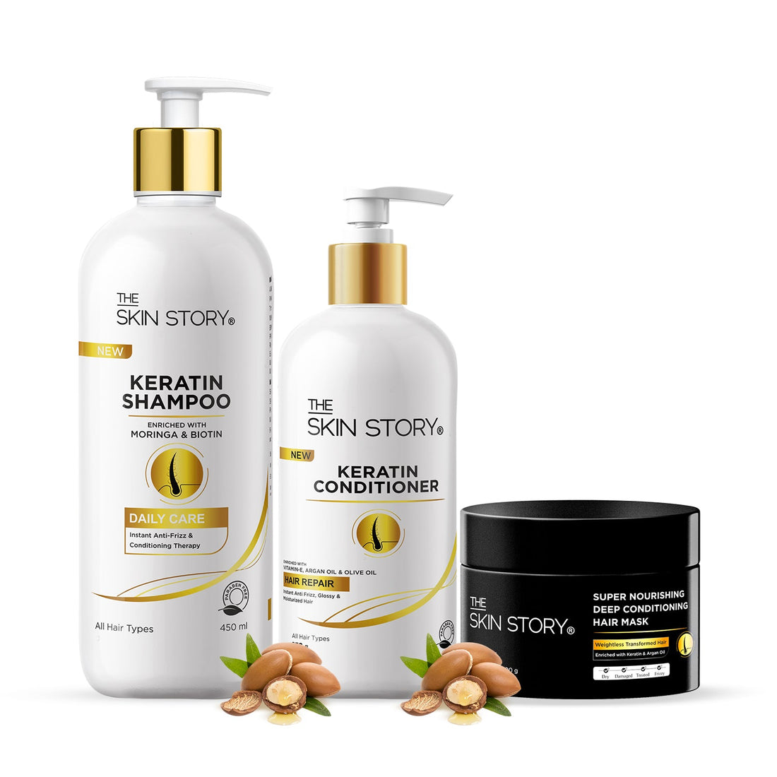 Pro - Repair Range for Damaged &amp; Weak Hair - The Skin Story - Hair Care Combo