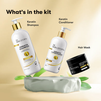 Pro - Repair Range for Damaged &amp; Weak Hair - The Skin Story - Hair Care Combo