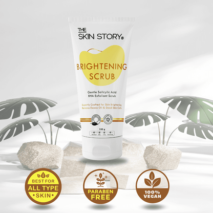 Salicylic Acid BHA Brightening Scrub - The Skin Story - Scrub