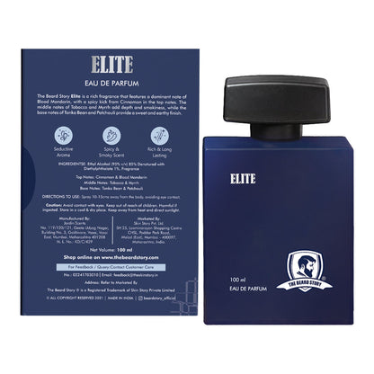 Seductive Elite Perfume Spicy and Smokey Eau De Perfume 100 ml - The Skin Story - 