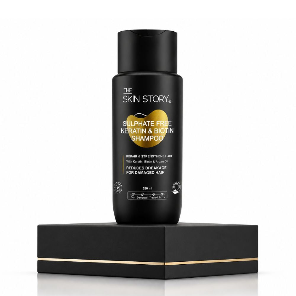 Sulphate Free Keratin &amp; Biotin Shampoo – Repairs Damaged Hair