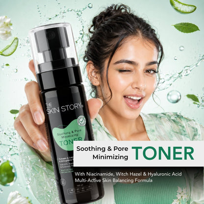 Soothing &amp; Pore Minimising Toner - The Skin Story - 