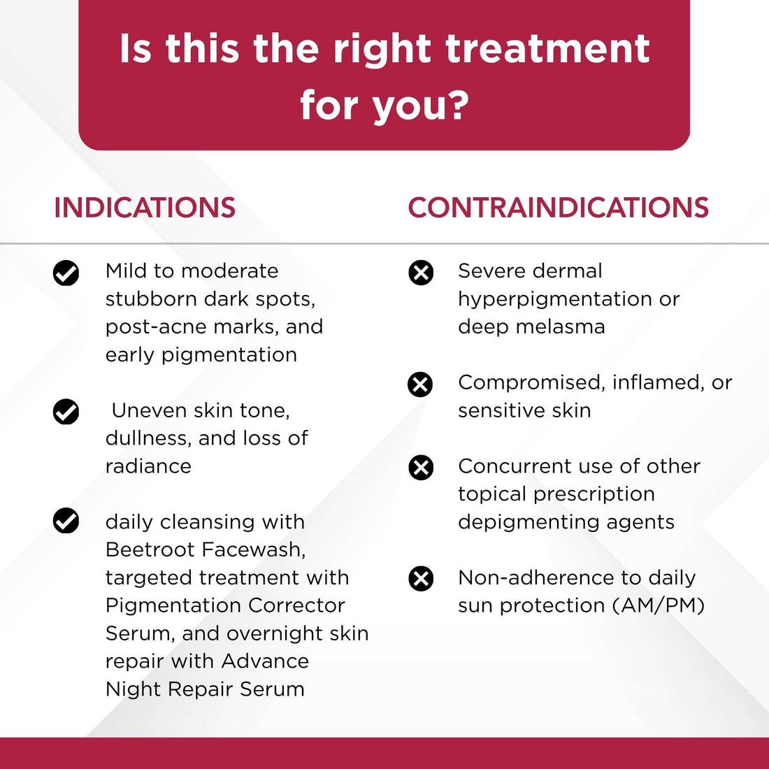 Stuborn Dark Spots 3 Steps - Facewash+Serums - The Skin Story - 
