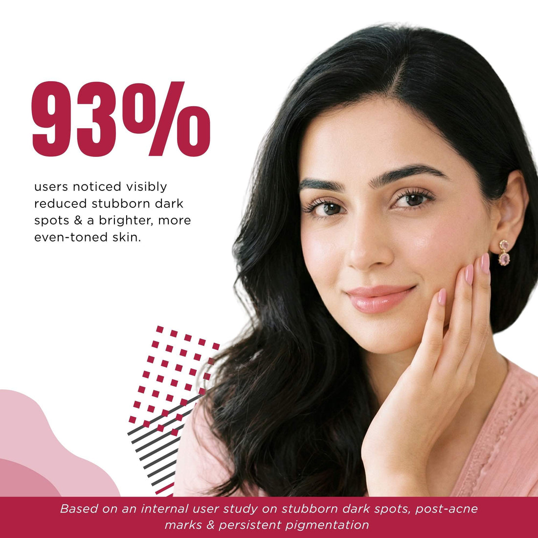 Stuborn Dark Spots 4 Steps - Facewash+Serum+ Moisturising Cream+Sunscreen SPF50 - The Skin Story - 