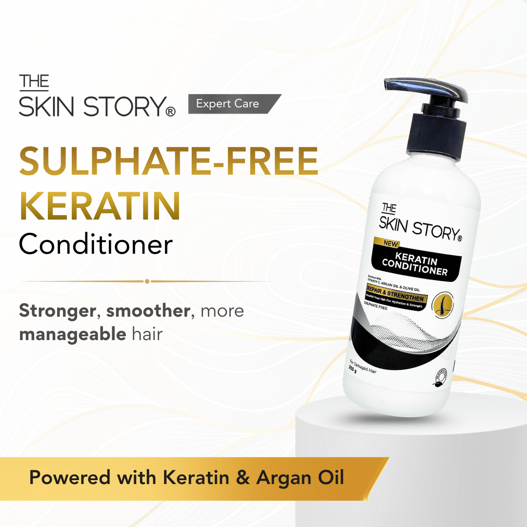 Sulphate - Free Keratin Conditioner - The Skin Story - 