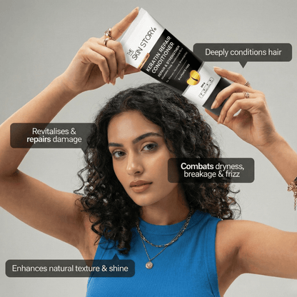 Sulphate Free Keratin Repair Conditioner - The Skin Story - Conditioner