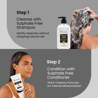Sulphate Free Shampoo Damage Repair Duo - The Skin Story - Hair Care Combo