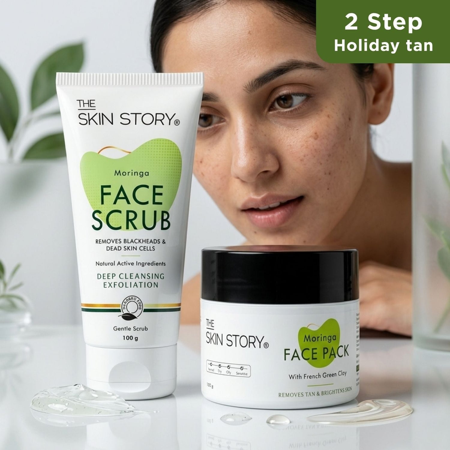 Tan Removal Regime – Holiday Tan Repair Routine - The Skin Story - 