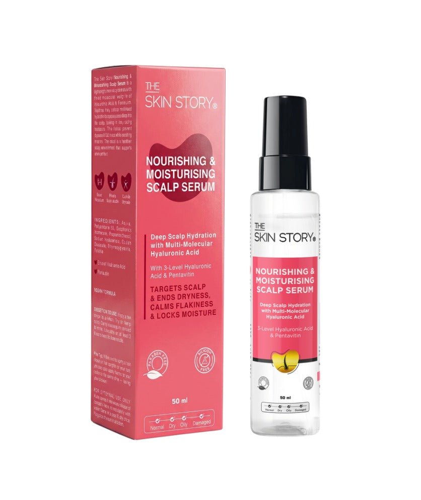 The Skin Story Nourishing and Moisturising Scalp Serum, 50ml - The Skin Story - Hair Serum