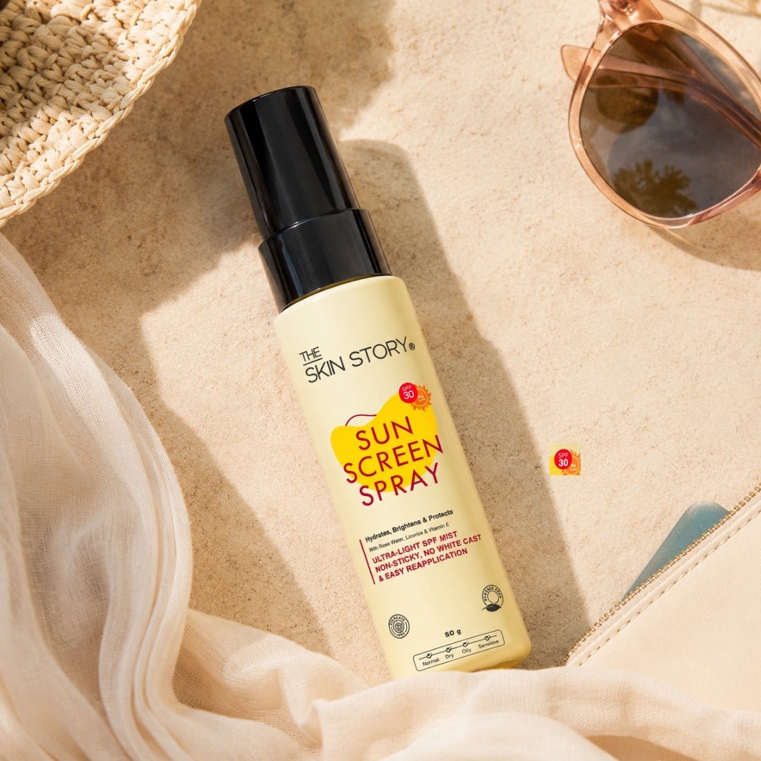 The Skin Story Sunscreen Spray, 50ml - The Skin Story - 