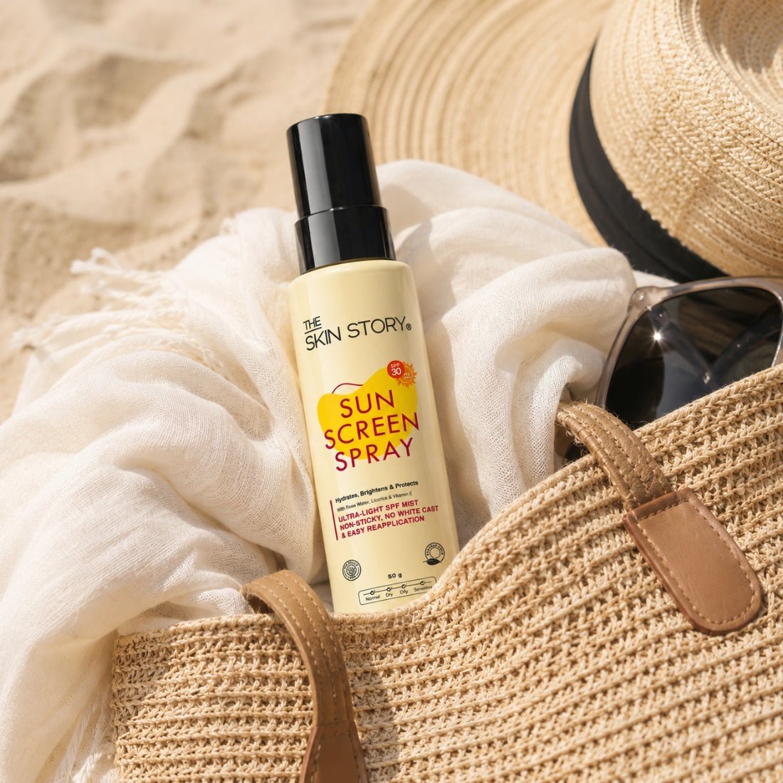 The Skin Story Sunscreen Spray, 50ml - The Skin Story - 