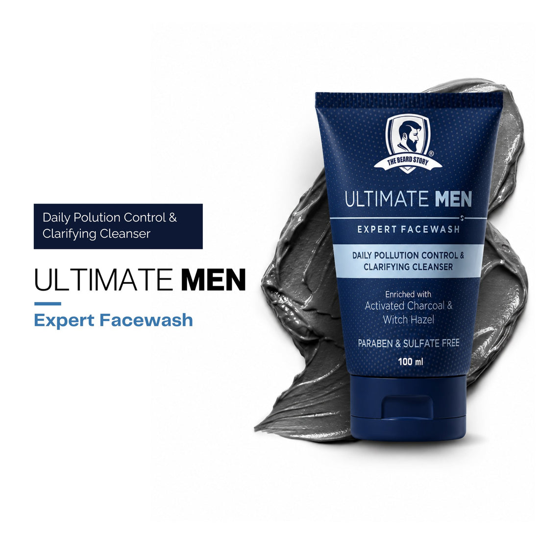 Activated Charcoal Face Wash Anti Pollution &amp; De-tan 100g