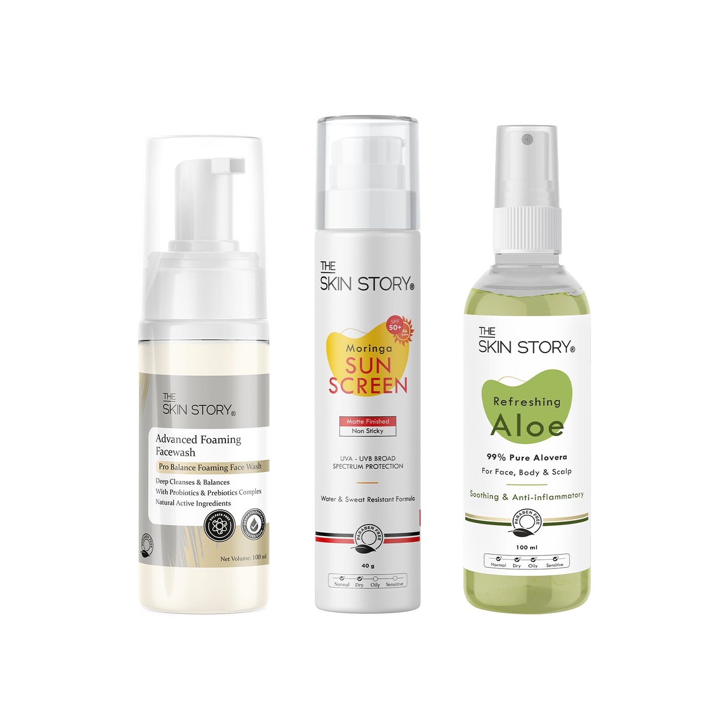 Oily Skin Besties For Summer | Summer Perfect Combo | Sunscreen Facewash | Face Mist | Ultimate Sun Protection