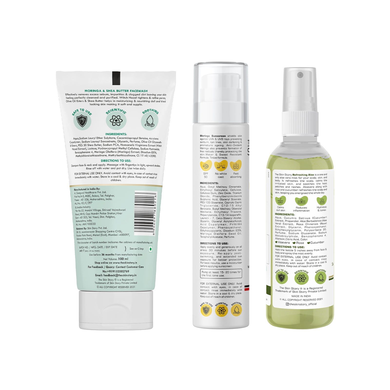 Summer Care Dry Skin Combo | Dry Skin Face Care Combo for Summer | Dry Skin Combo